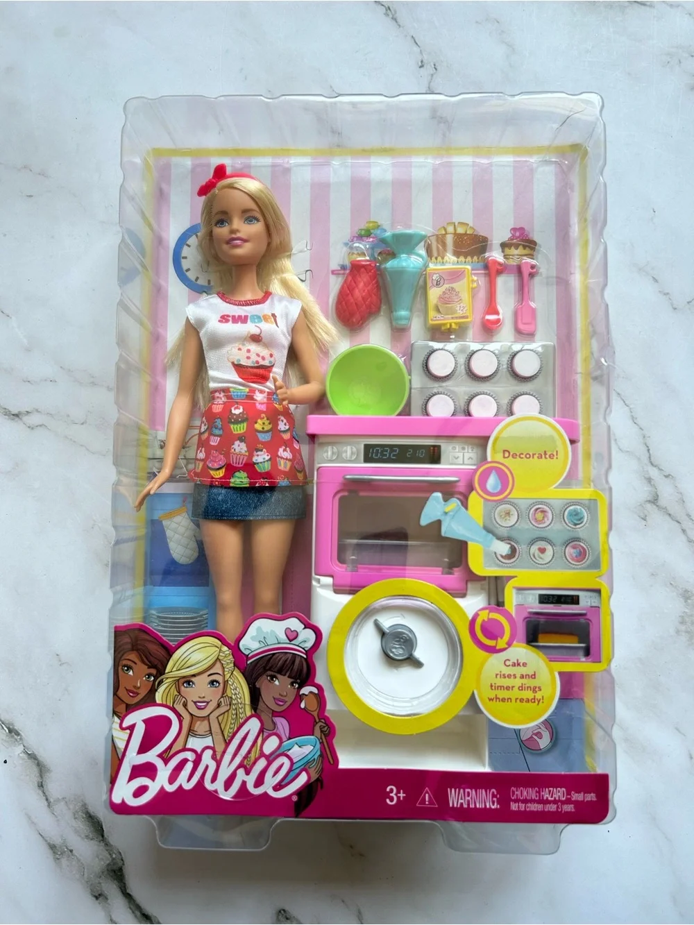 2017 Bakery Chef Barbie Doll #FXP57